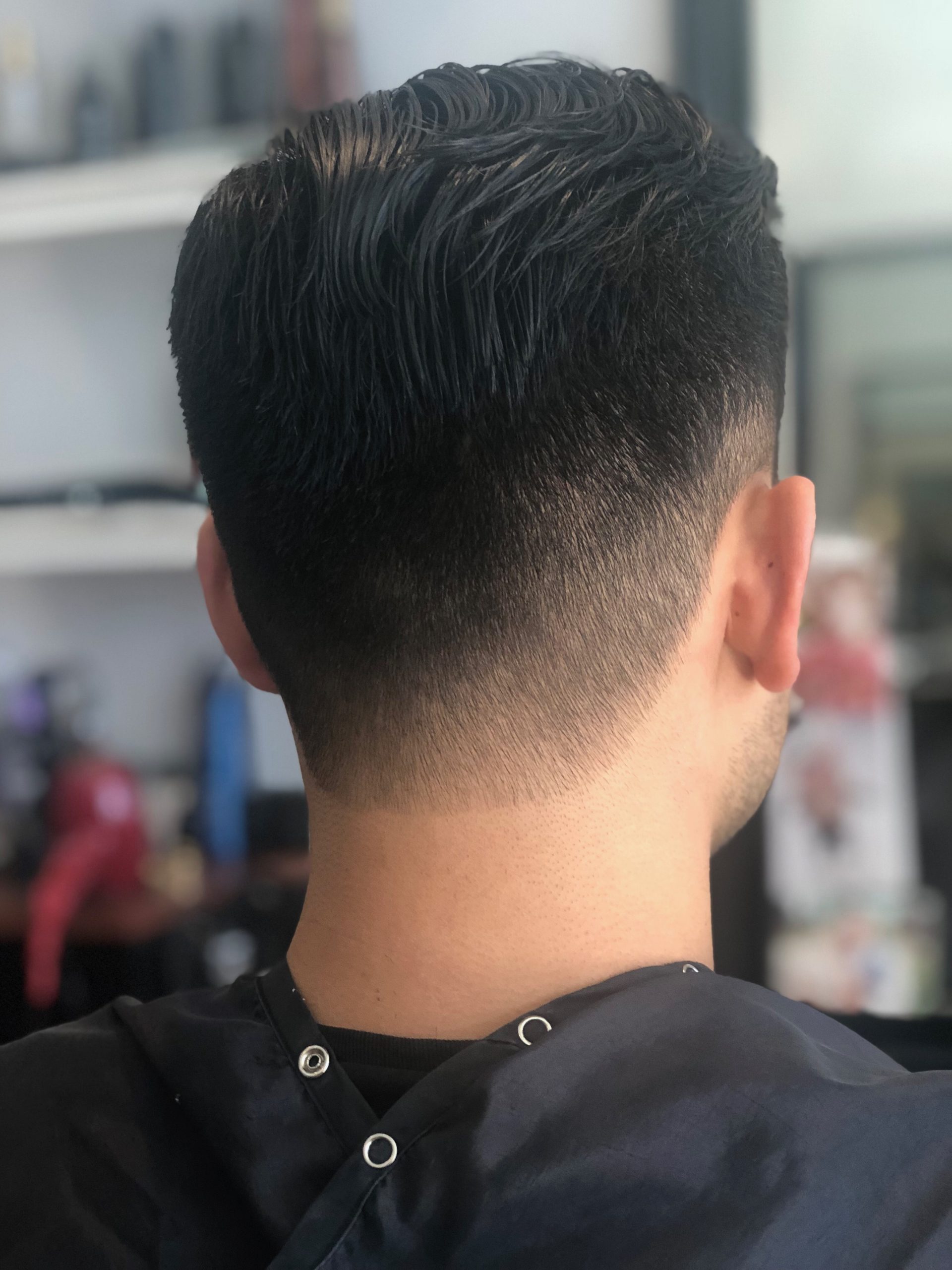 Young men's haircut