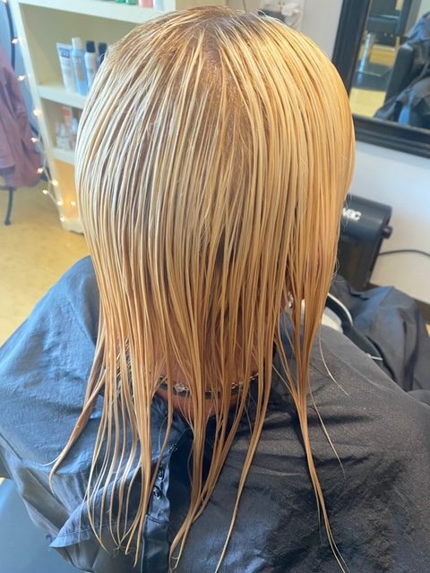 brassy color correction